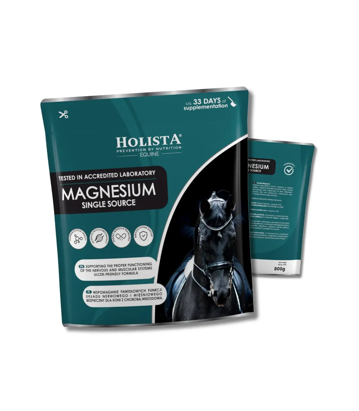 Magnesium 800g - chelat magnezu na wsparcie mięśni i nerwów