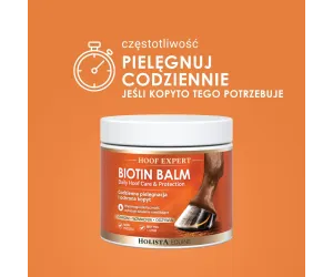 Hoof Expert Biotin Balm 450ml Codzienna pielęgnacja i ochrona kopyt