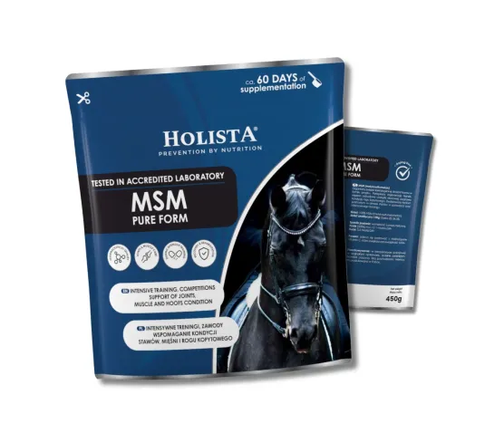 MSM dla koni 450g - suplement siarki dla zdrowych stawów