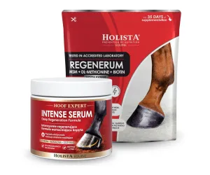 Smar Hoof Expert Intense Serum + Regenerum 1000g regeneracja i wzrost kopyt