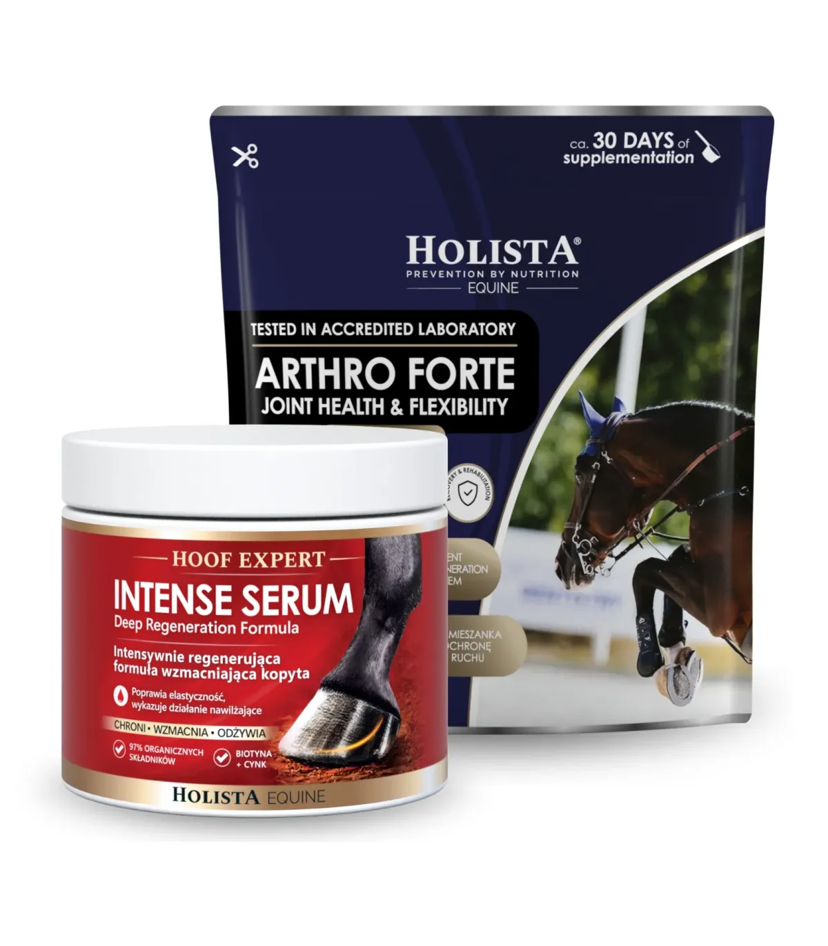 Smar Hoof Expert Intense Serum + Arthro Forte 600g ochrona i wsparcie kopyt