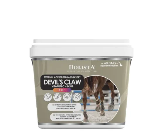 Holista Equine Czarci Pazur + MSM + Vit C 1000g