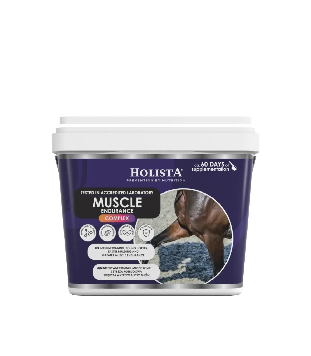 Muscle Endurance Complex 800g na budowę mięśni i wydolność