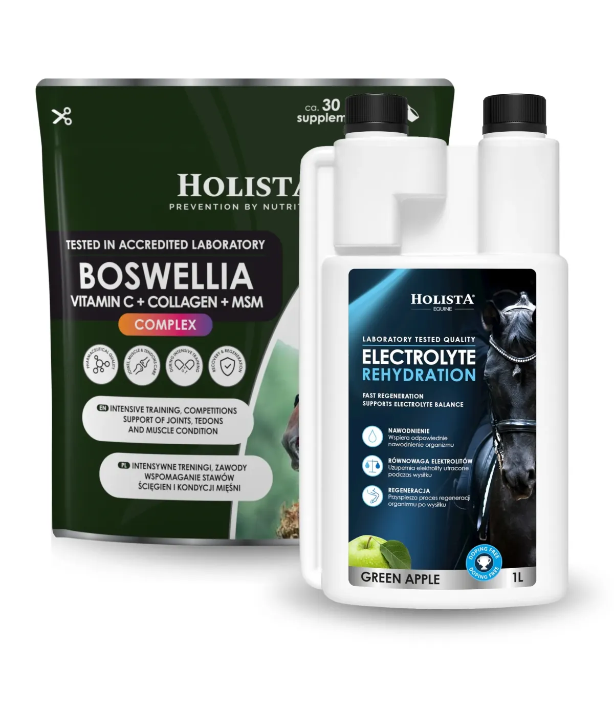 Boswellia Serrata Complex 500g + Elektrolity dla konia Rehydration 1l 50% TANIEJ