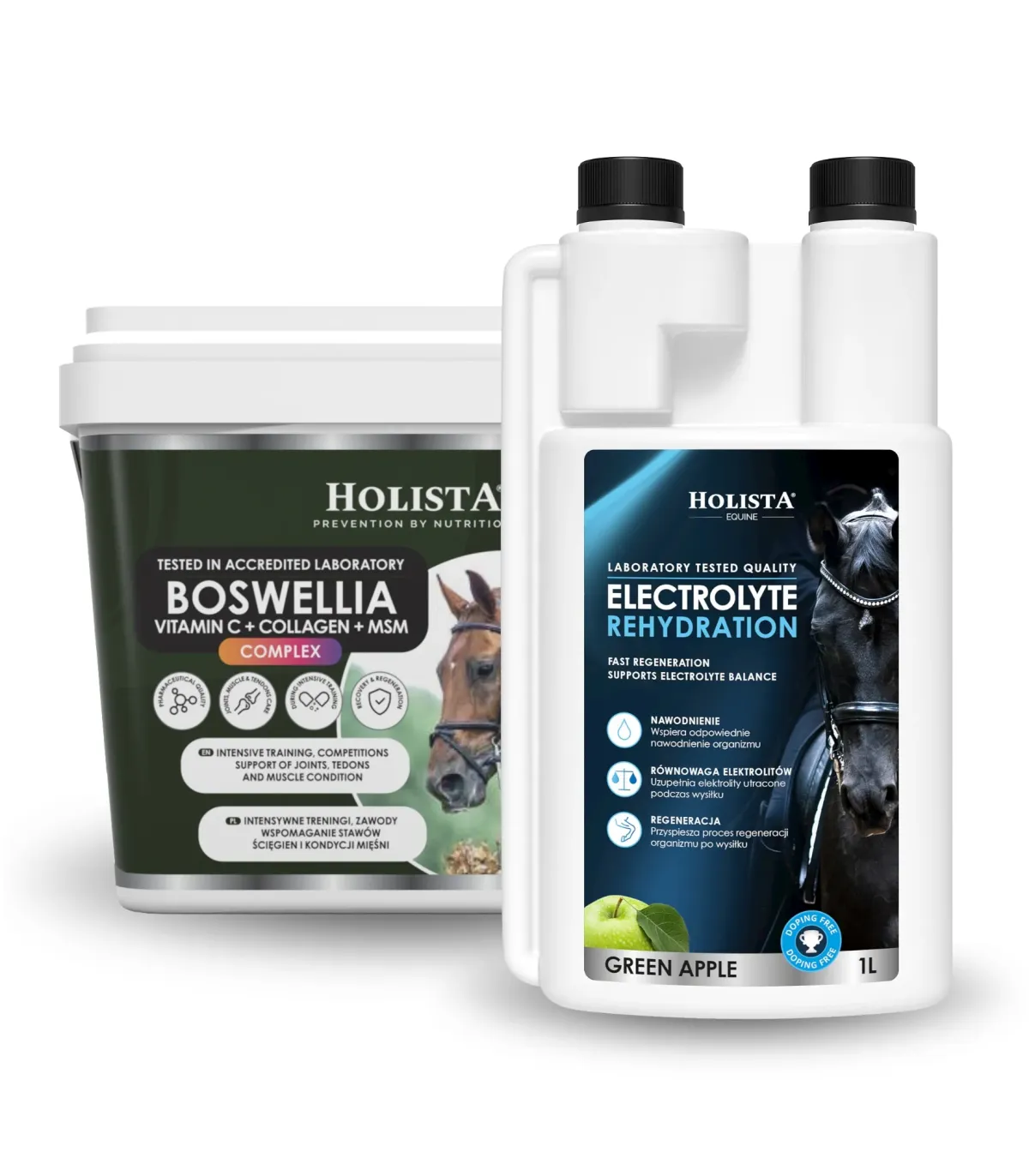 Boswellia Serrata Complex 1000g + Elektrolity dla konia Rehydration 1l 50% TANIEJ