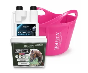 Elektrolity Rehydration 1l + Boswellia Serrata 1000g + Wiadro elastyczne 17l GRATIS