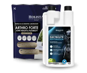 Elektrolity Holista Equine Rehydration 1l + Arthro Forte 600g
