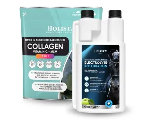 Elektrolity Holista Equine Rehydration 1l + Kolagen 3w1 z VitC i MSM