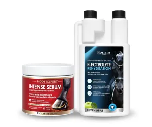 Elektrolity Holista Equine Rehydration 1l + Hoof Expert Intense Serum 450ml