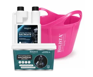 Elektrolity Rehydration 1l + Magnesium  1600g + Wiadro elastyczne 17l GRATIS