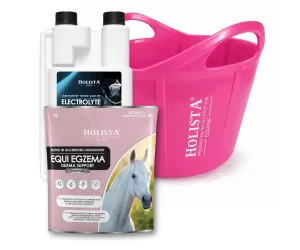Elektrolity Rehydration 1l + Equi Egzema 1000g + Wiadro elastyczne 17l GRATIS