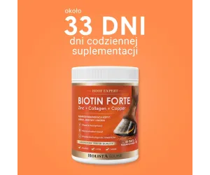 Biotin Forte 1000g kompleksowe wsparcie kondycji kopyt