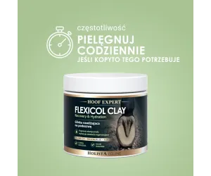 Hoof Expert Flexicol Clay 600g Glinka regenerująca na podeszwę