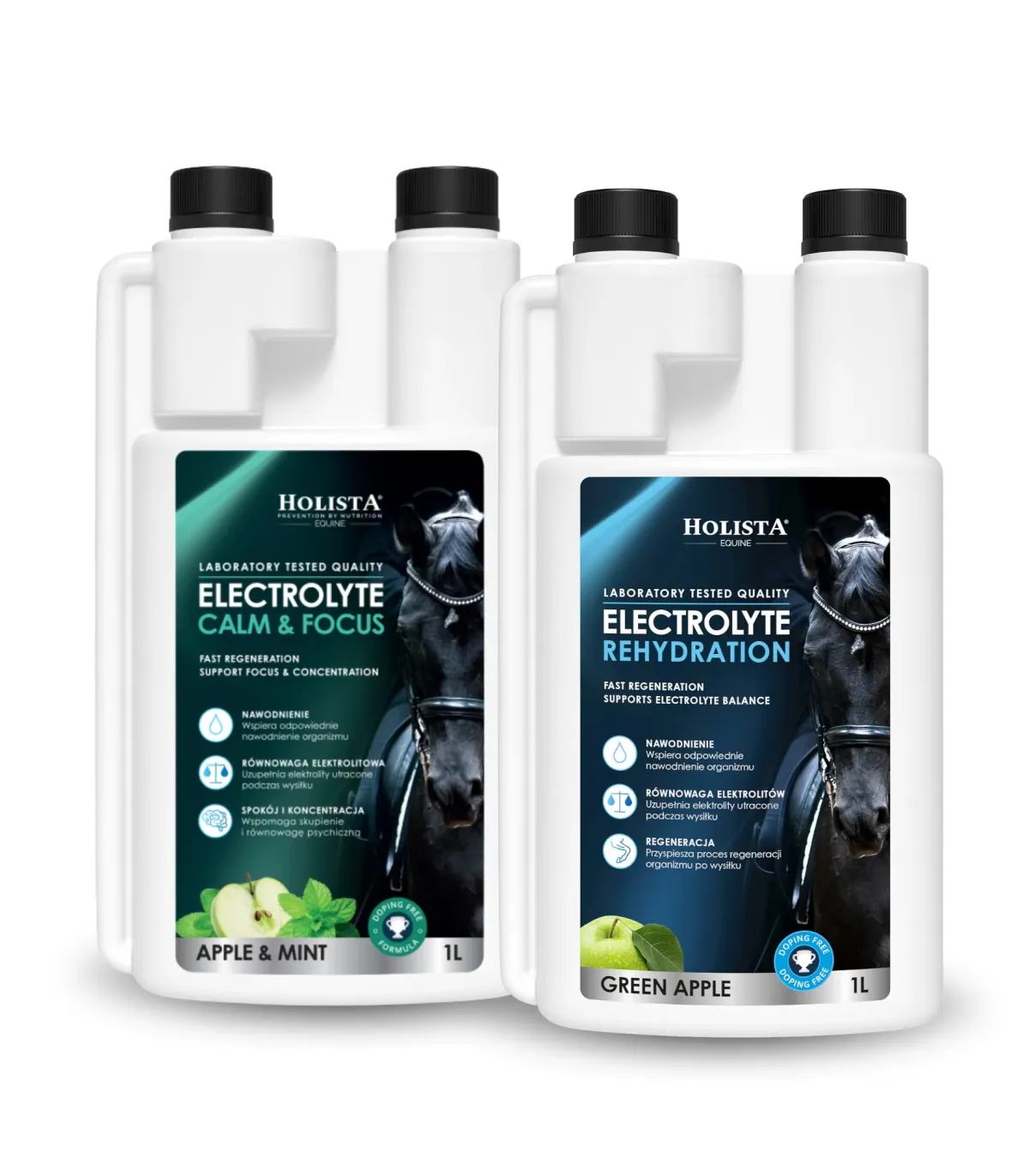Elektrolity w zestawie - Rehydration 1l + Calm&Focus 1l 20% TANIEJ