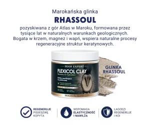 Hoof Expert Flexicol Clay 600g Glinka regenerująca na podeszwę