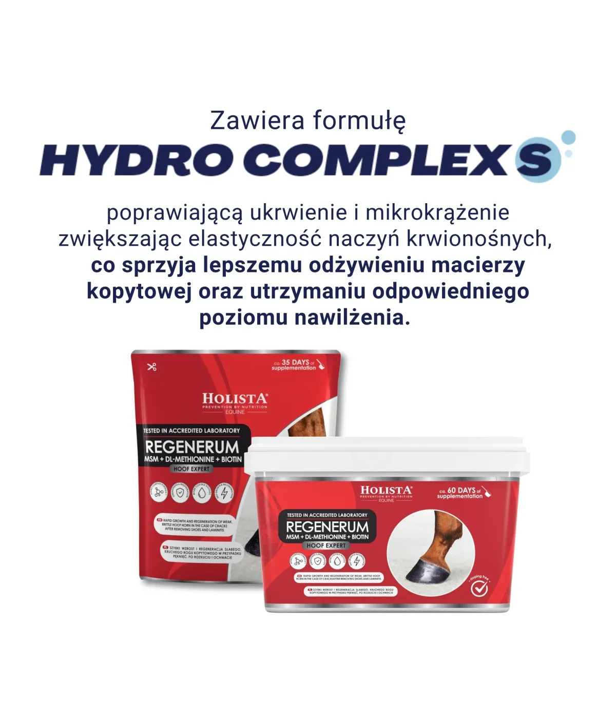Hoof Expert Regenerum 1000g szybki wzrost i regeneracja kopyt