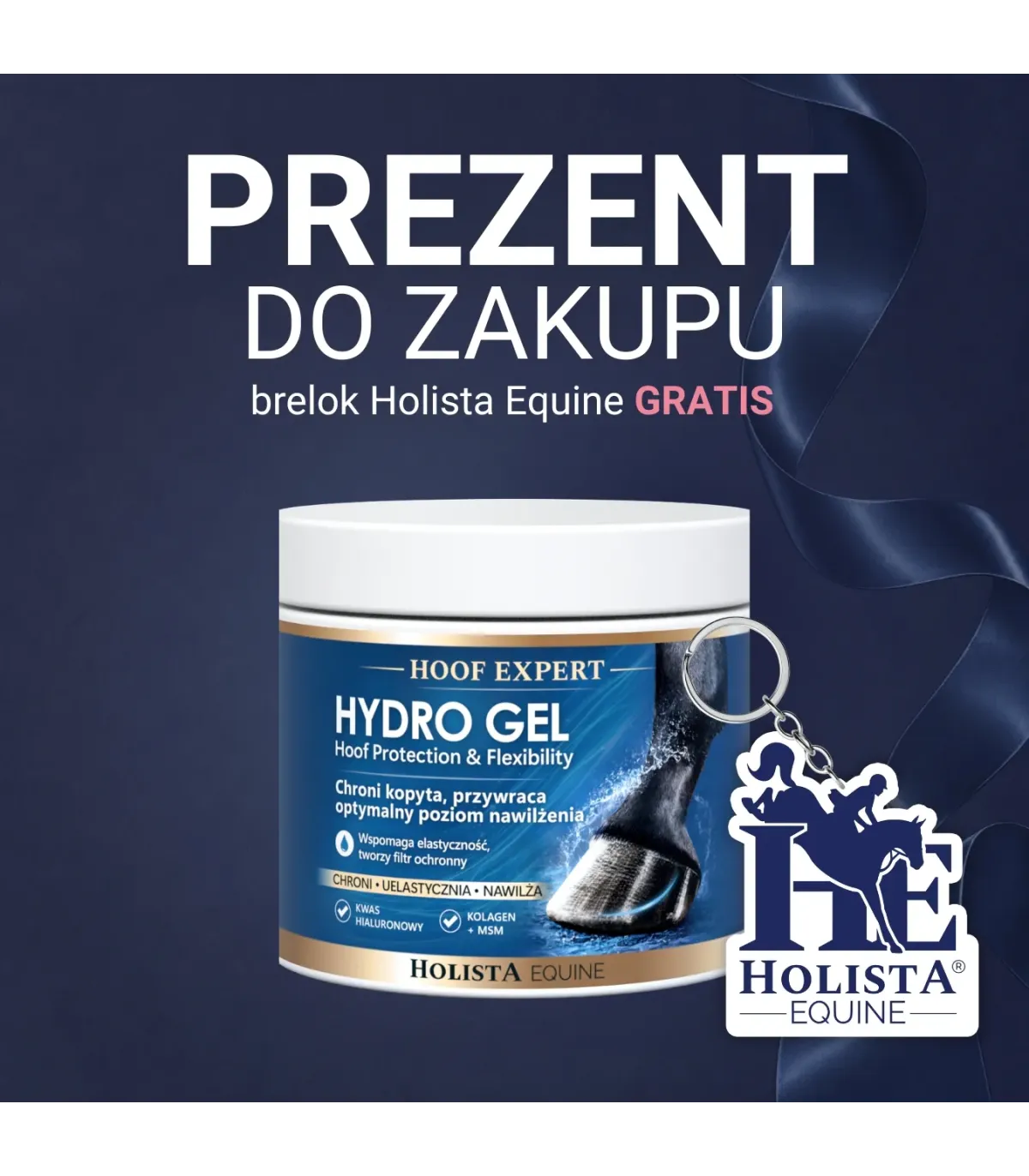 Hoof Expert Hydro Gel 400ml - Chroni kopyta, przywraca optymalne nawilżenie