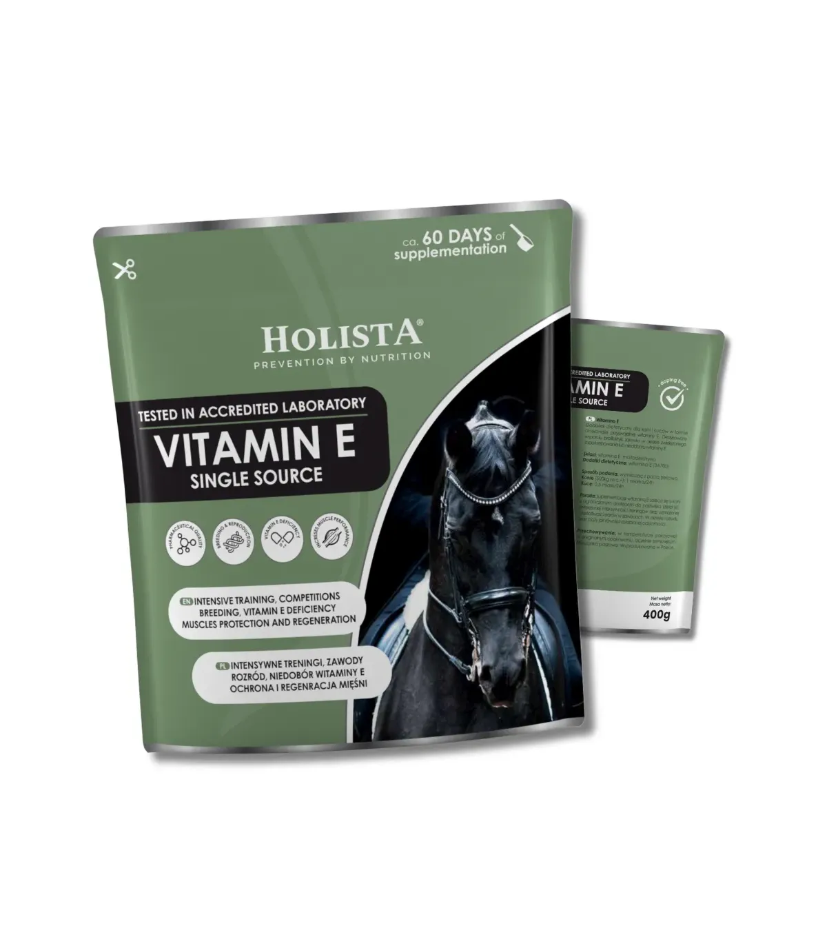 PAKIET Witamina E 400g + MSM 450g
