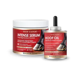 Regeneracja kopyt i wsparcie w gniciu strzałki  - Intense Serum 450ml + Stop Thrush 100ml