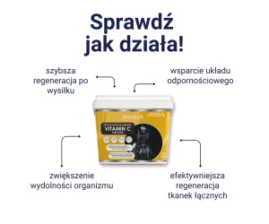 Odporność i zdrowe kopyta - Witamina C 600g + Stop Thrush 100ml