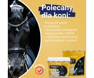 Odporność i zdrowe kopyta - Witamina C 600g + Stop Thrush 100ml