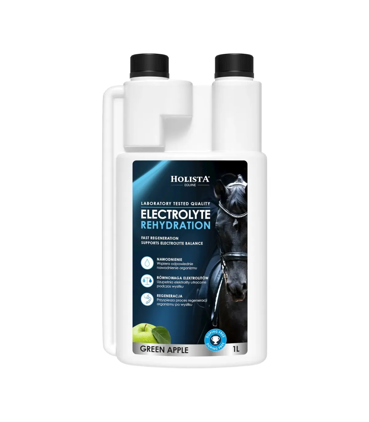 Elektrolity Holista Equine Rehydration 1l szybka regeneracja i równowaga elektrolitowa