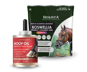 Kompleksowa regeneracja kopyta - Hoof Expert Hoof Oil 400ml + Boswellia Serrata 500g