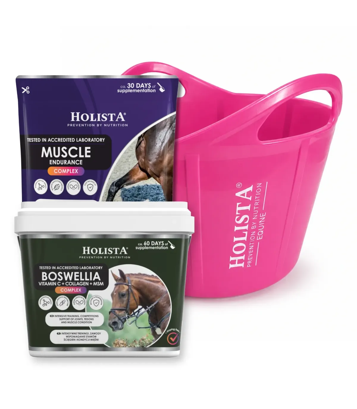 Boswellia Serrata 1000g + Muscle Endurance 400g + Wiadro elastyczne 17l GRATIS