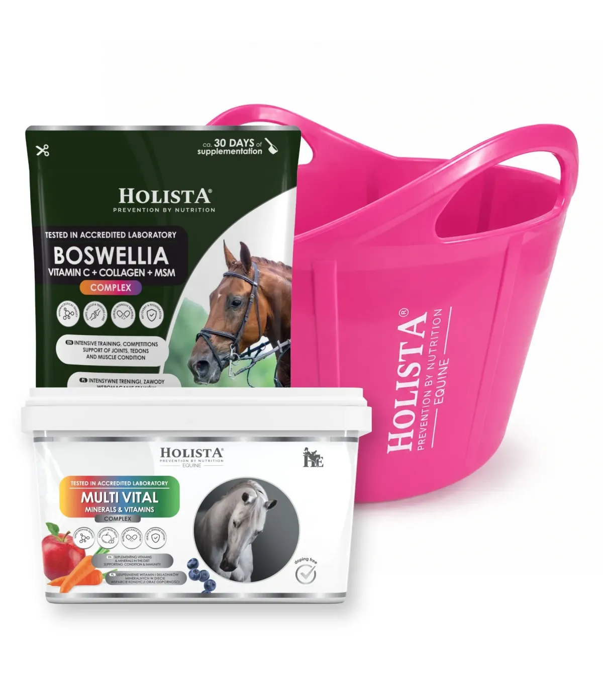 Boswellia Serrata 500g + Multi Vital 3500g + Wiadro elastyczne 17l GRATIS