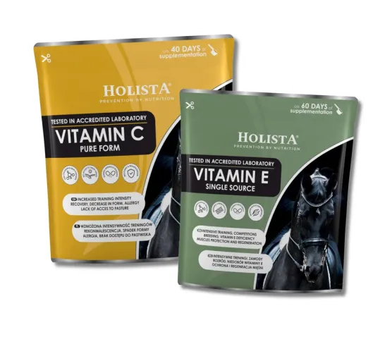 PAKIET Witamina C 600g + Witamina E 400g