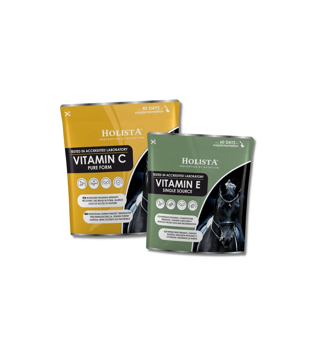 PAKIET Witamina C 600g + Witamina E 400g