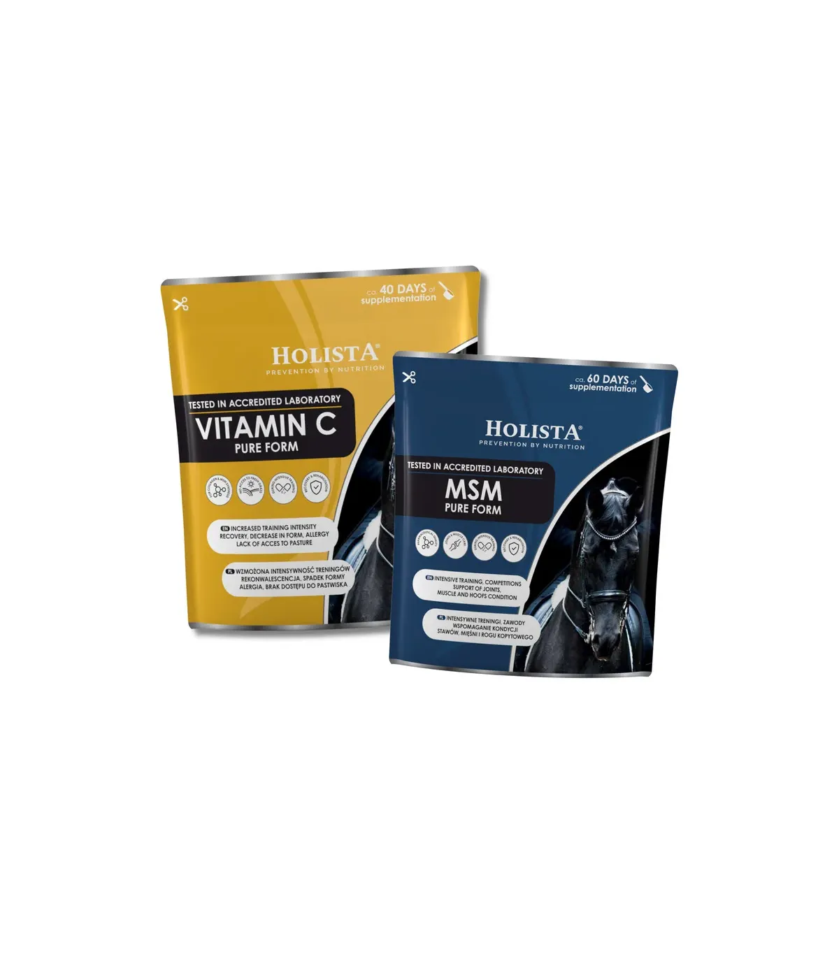 PAKIET Witamina C 600g + MSM 450g