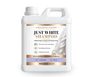 Just White Shampoo 2000ml - Odplamiający szampon dla białych koni