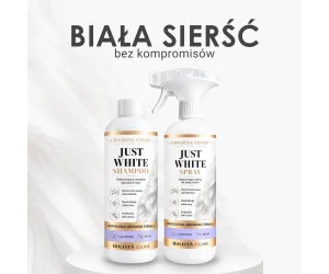 Just White Spray 500ml - Odplamiający spray dla białych koni
