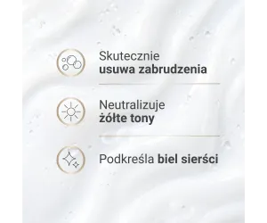 Kompleksowa pielęgnacja sierści białych koni - Just White Spray & Shampoo