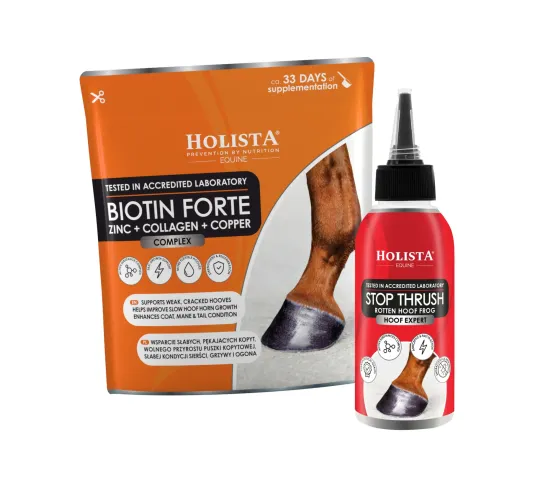 ZESTAW Stop Thrush 100ml + Biotin Forte 500g