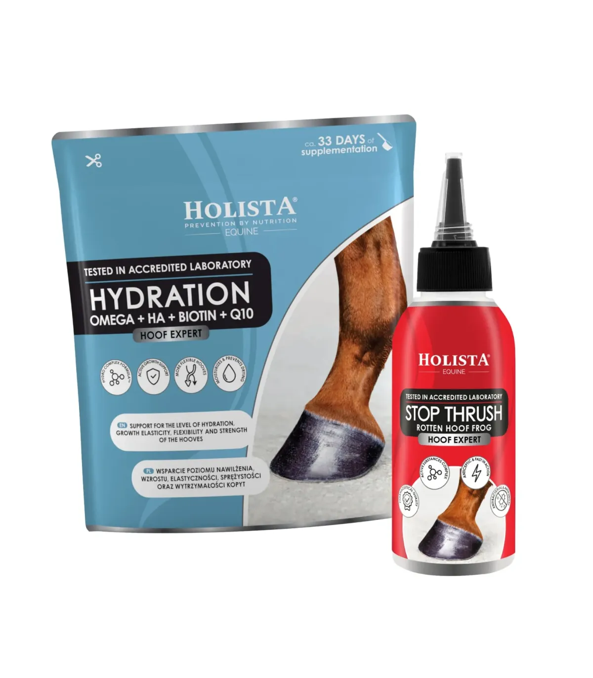 ZESTAW Stop Thrush 100ml + Hoof Expert Hydration 800g