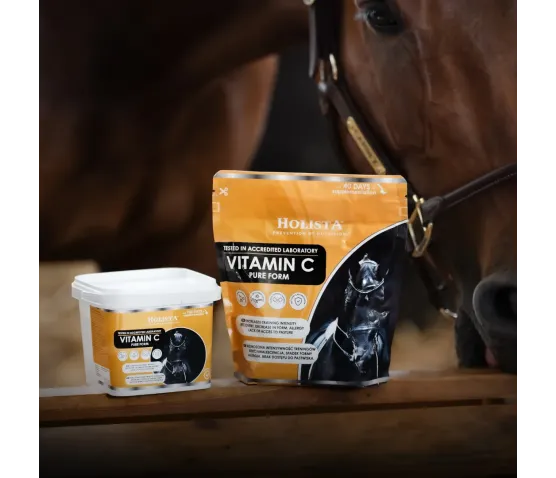 Witamina C dla koni i kuców 600g - łatwo przyswajalna