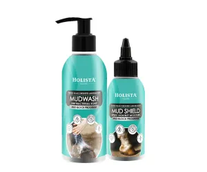 ZESTAW zwalczający grudę – Antybakteryjne mydło w żelu 200ml + Płyn na grudę 100ml