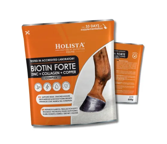 ZESTAW na zdrową sierść i skórę – Biotin Forte 500g + Płyn na grudę 100ml