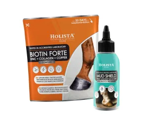 ZESTAW na zdrową sierść i skórę – Biotin Forte 500g + Płyn na grudę 100ml