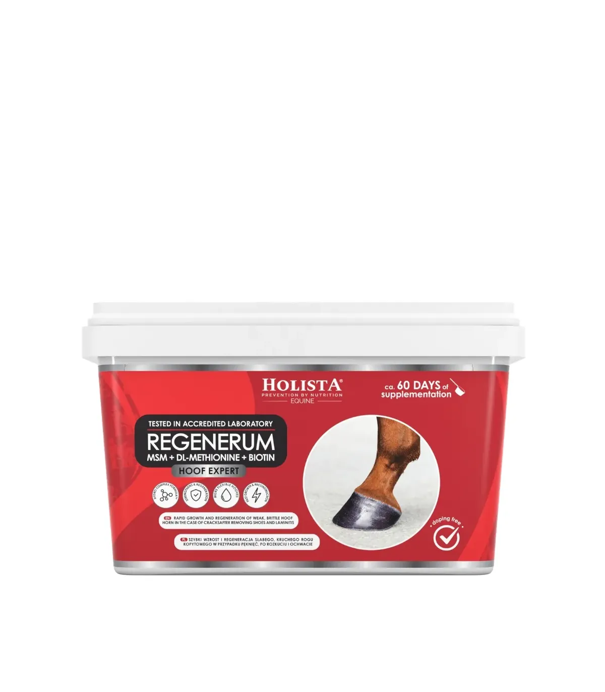 Hoof Expert Regenerum 1700g szybki wzrost i regeneracja kopyt