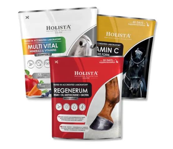 Zimowa Odporność - Witamina C + MultiVital + Hoof Expert Regenerum 15% TANIEJ