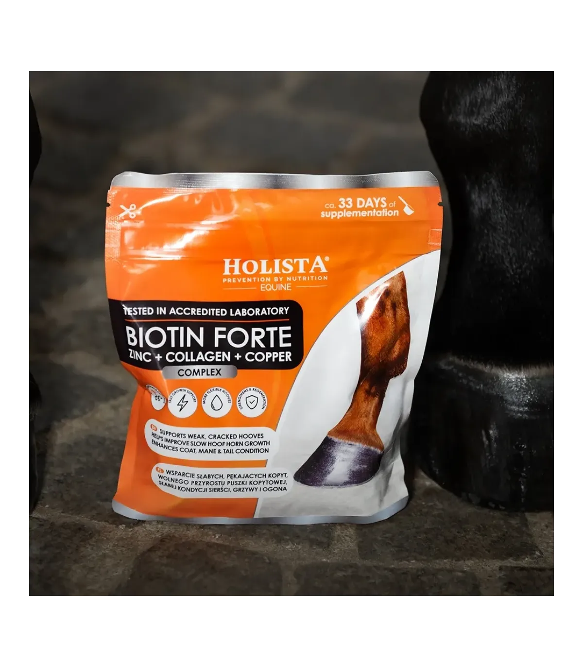 Biotin Forte 500g kompleksowe wsparcie kondycji kopyt