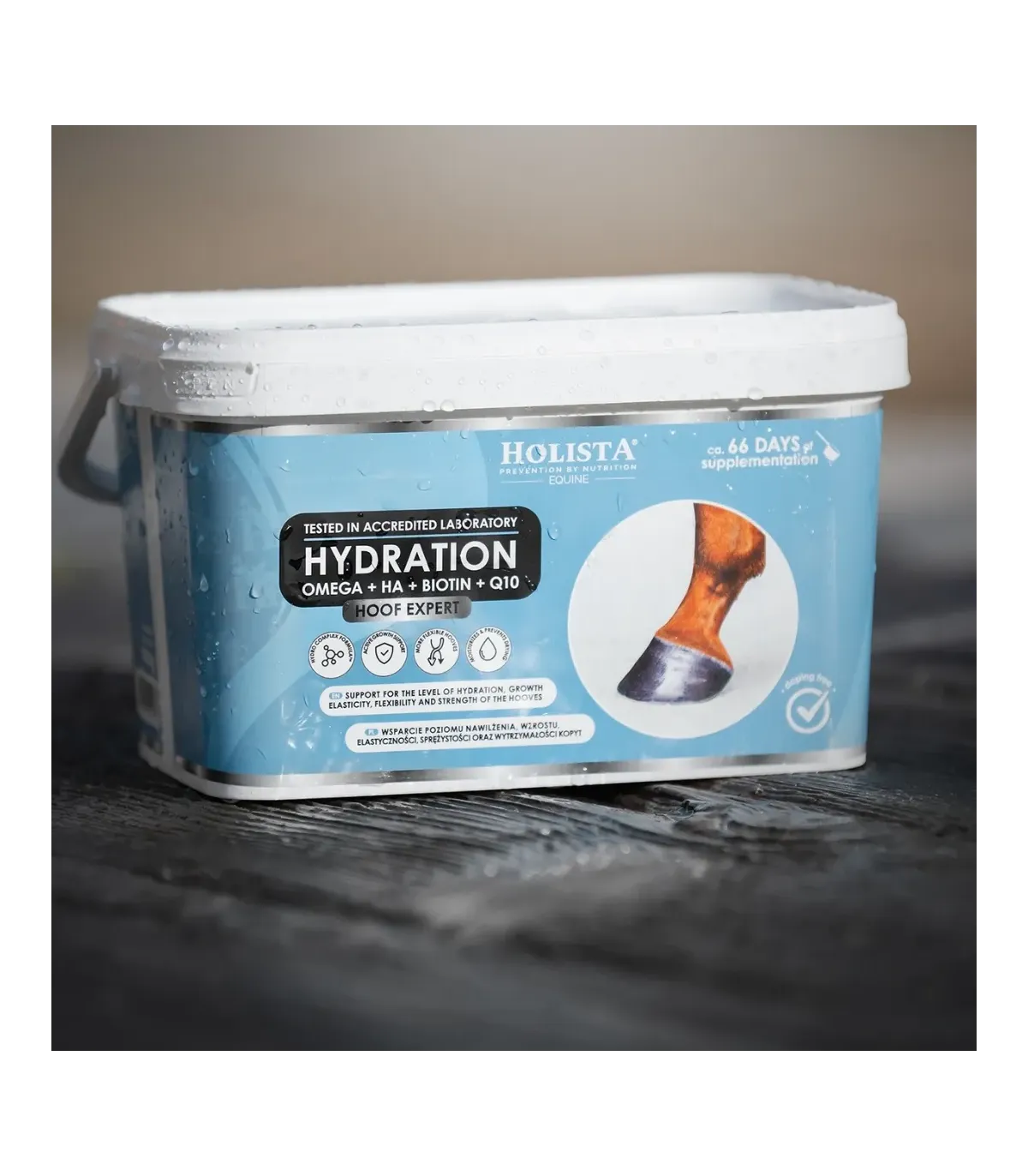 Hoof Expert Hydration 1600g nawilża i uelastycznia kopyta