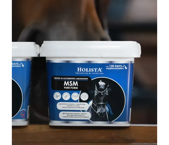 MSM 900g wsparcie stawów, mięśni i kopyt
