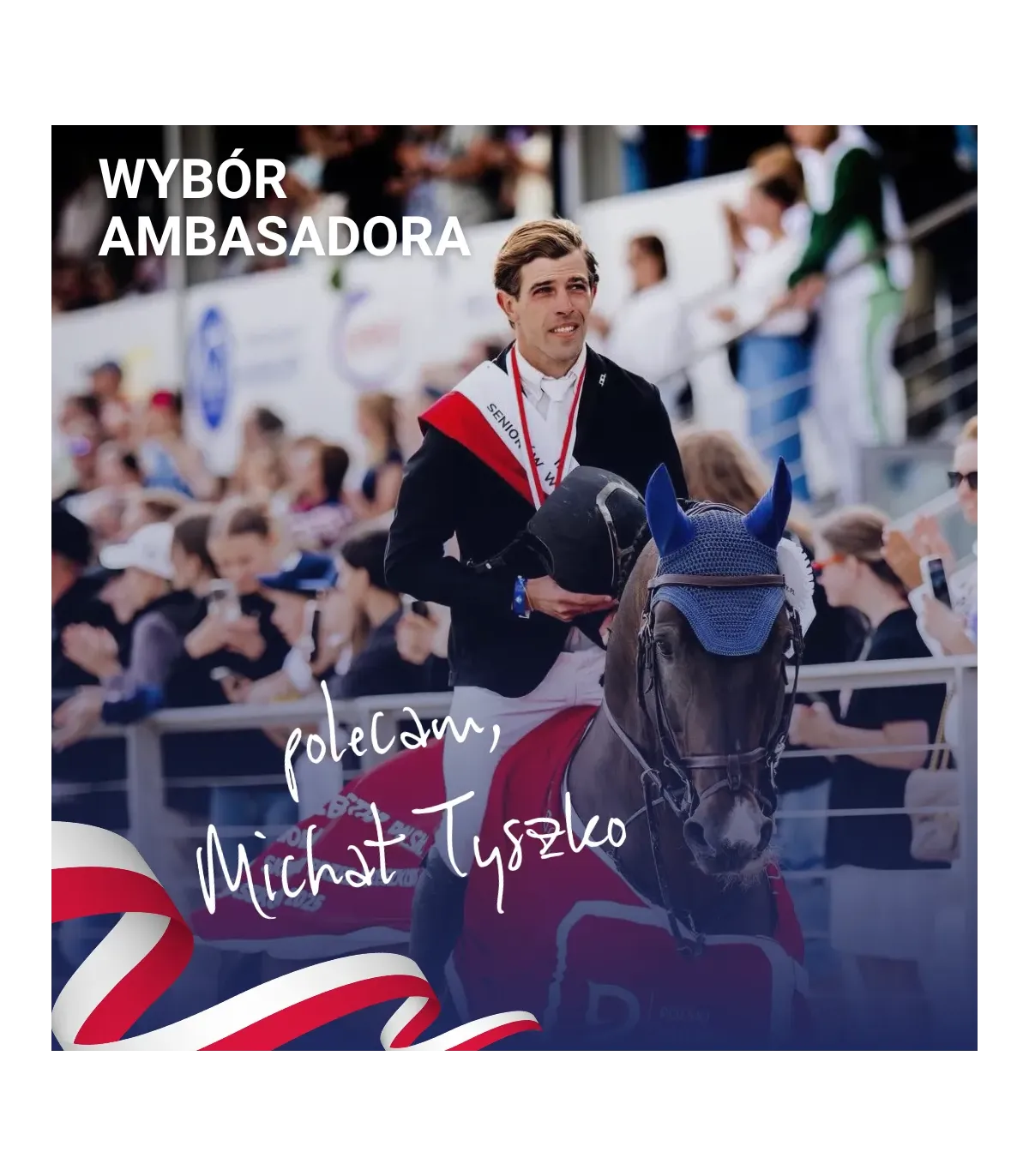Zestaw Ambasadora Michał Tyszko wsparcie koni sportowych