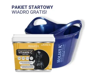 Witamina C 1000g + Wiadro elastyczne 17l GRATIS - Pakiet Startowy