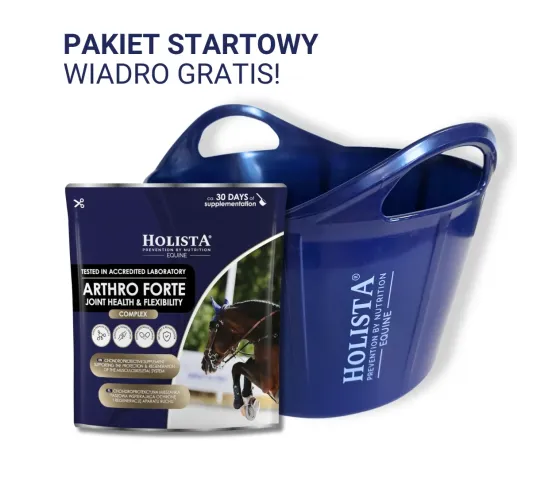 Arthro Forte 600g + Wiadro elastyczne 17l GRATIS - Pakiet Startowy