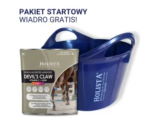 Czarci Pazur + MSM + Vit C 500g + Wiadro elastyczne 17l GRATIS - Pakiet Startowy